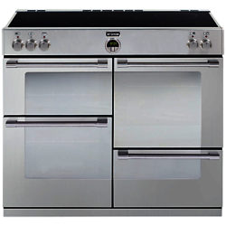 Stoves Sterling 1100EI Induction Hob Range Cooker, Stainless Steel